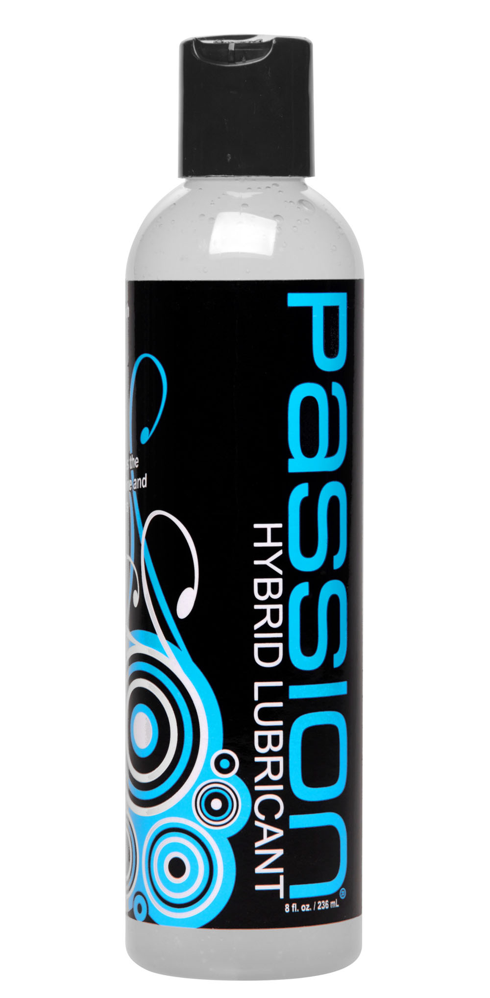 passion hybrid water and silicone blind lubricant 8 oz.