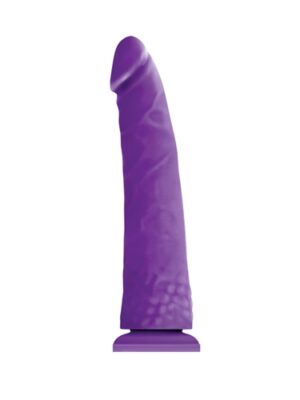colours pleasures thin 8" dildo purple