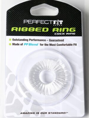ribbed ring clear