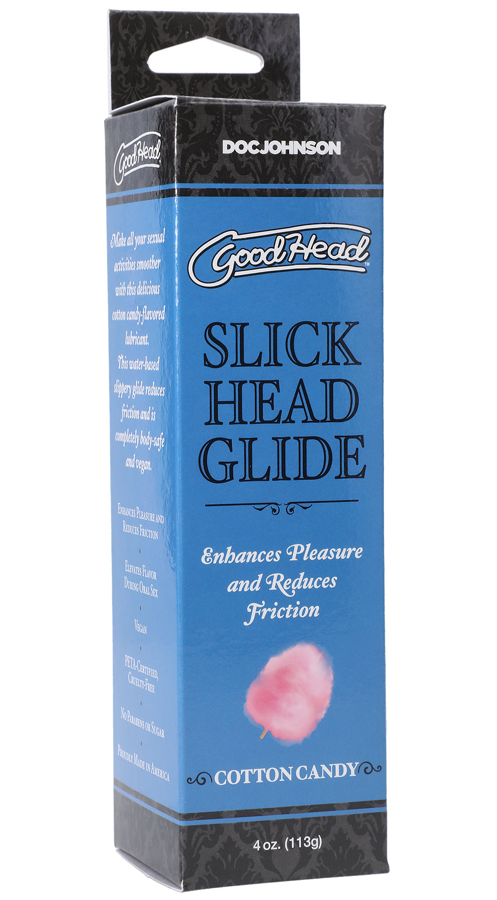 goodhead slick head glide cotton candy 4 oz goodhead slick head glide cotton candy 4 oz