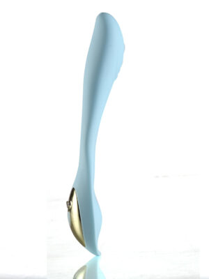 harmonie rechargeable remote silicone bendable vibrator teal