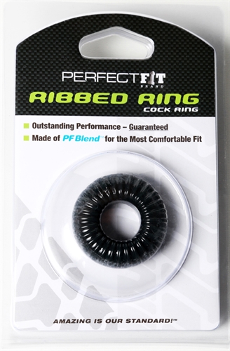 ribbed ring black ribbed ring black