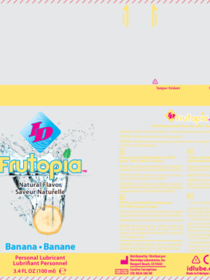 id frutopia natural flavor banana 3.4 oz