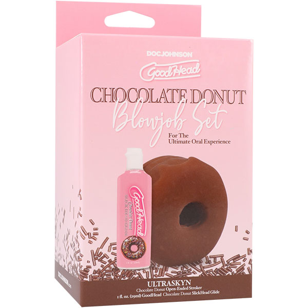 goodhead chocolate donut blowjob set