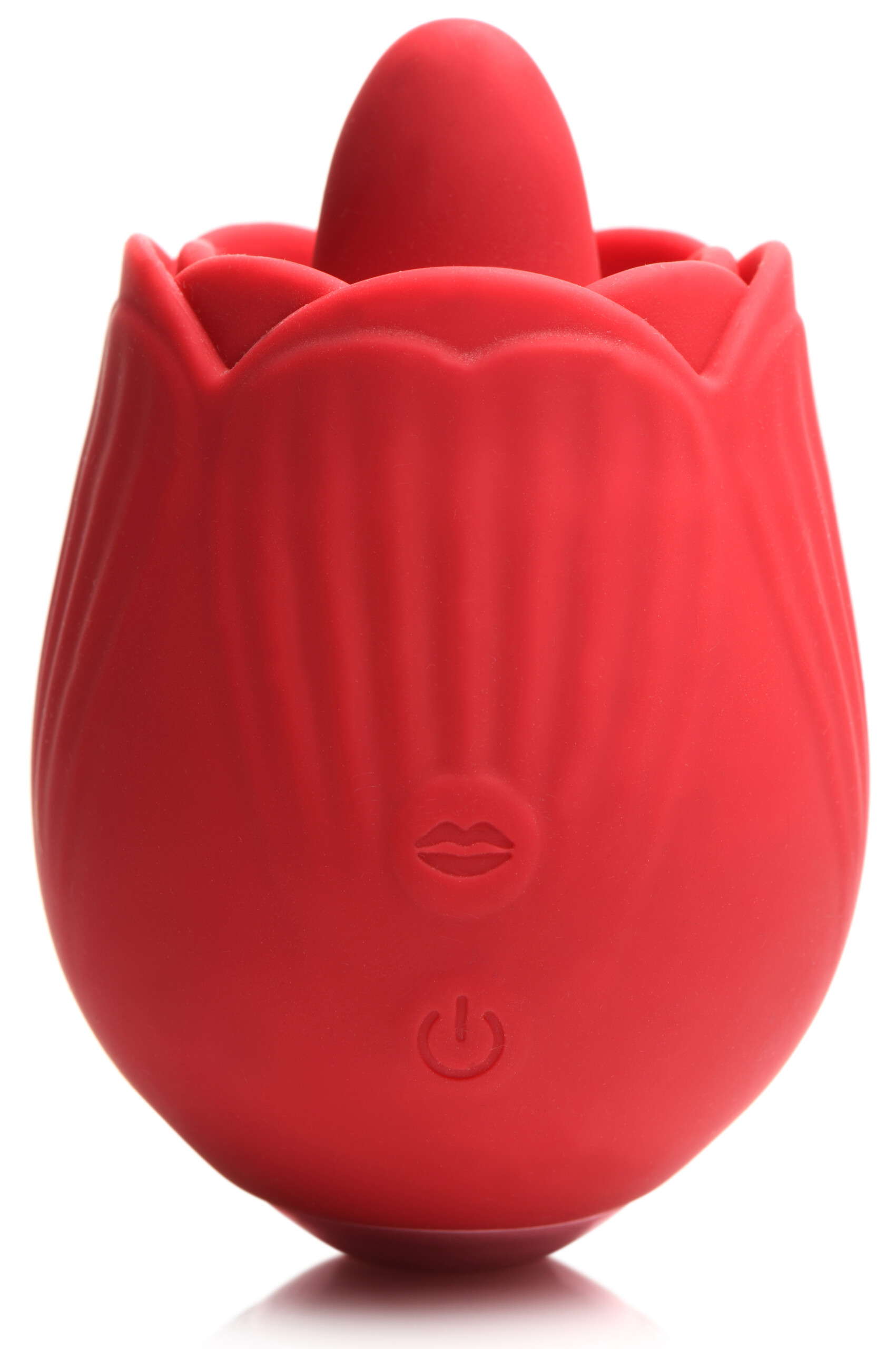 bloomgasm french rose licking and vibrating stimulator red