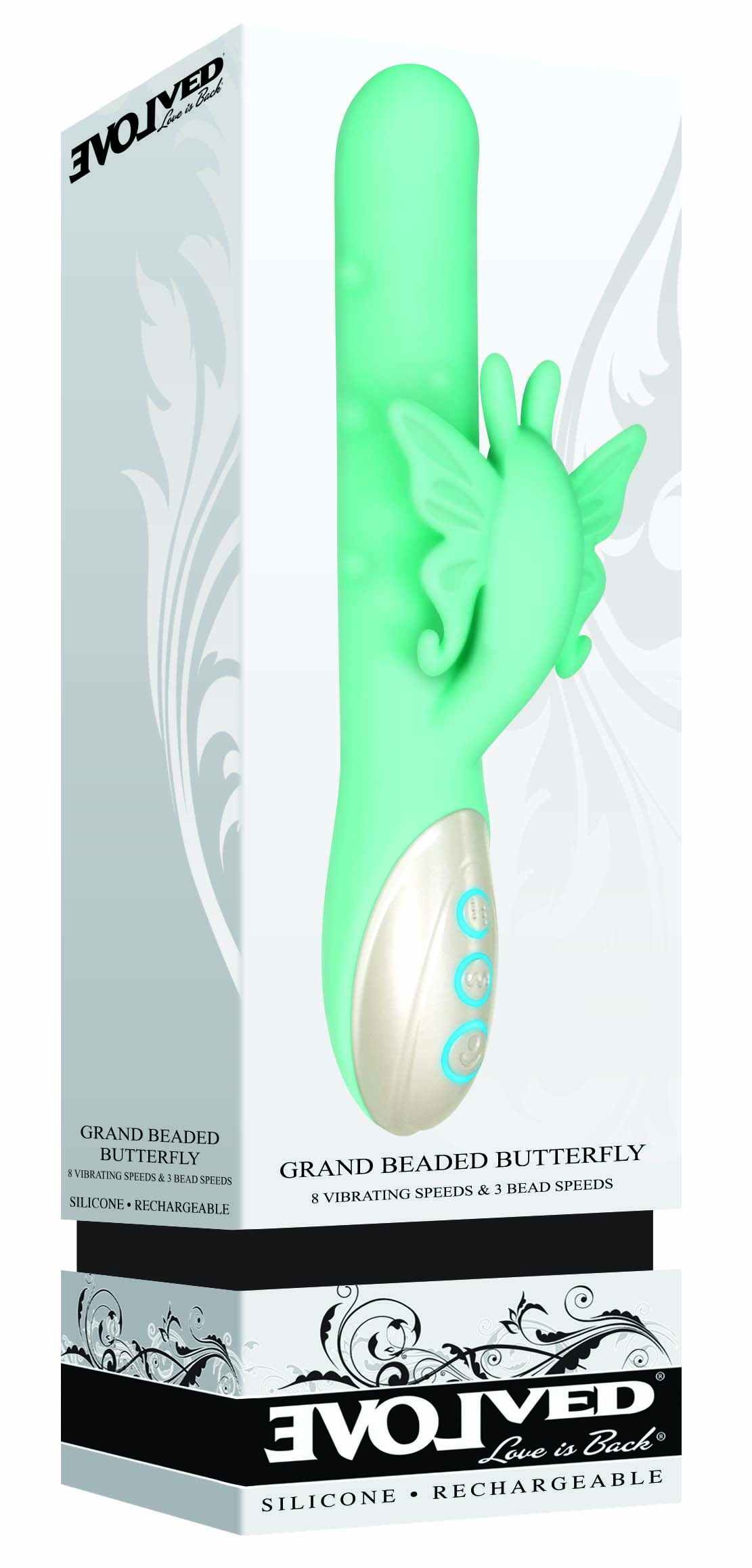 grand beaded butterfly