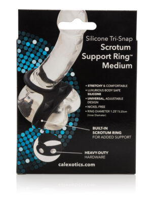 silicone tri snap scrotum support ring medium