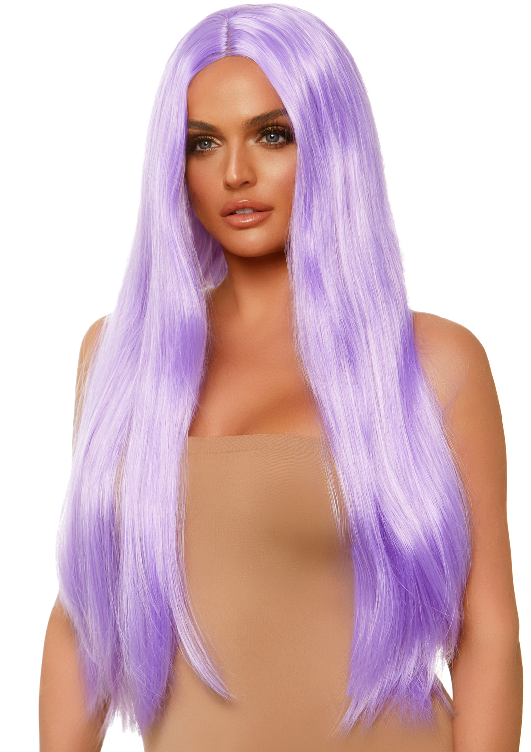 long straight wig 33 inch lavender long straight wig 33 inch lavender