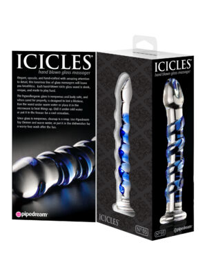 icicles no. 5 clear / blue icicles no. 5 clear / blue
