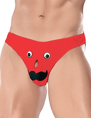 mr. nose bikini one size red size