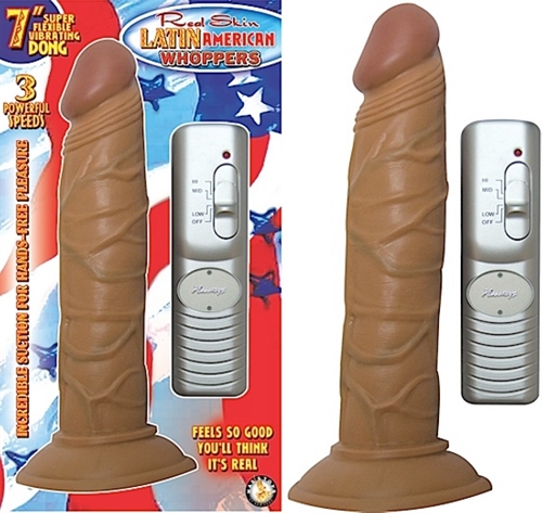 latin american whoppers 7inch vibrating dong