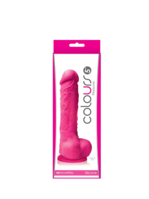 colours pleasures 5 inch dildo pink colours pleasures 5 inch dildo pink