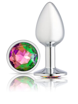 cloud 9 novelties gems silver chromed anal plug medium cloud 9 novelties gems silver chromed anal plug medium