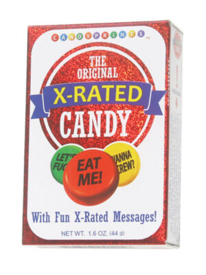x rated candy 6 pk display