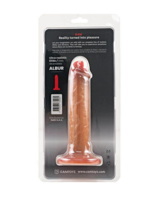 raw dildo ultra realistic albur brown