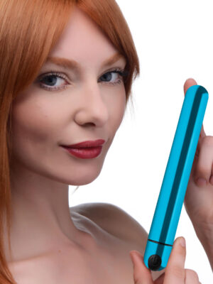 10x slim metallic bullet blue