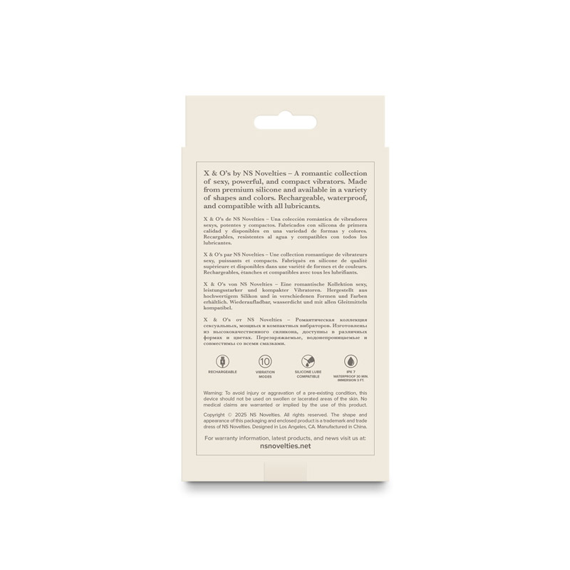 x and o's crave light pink