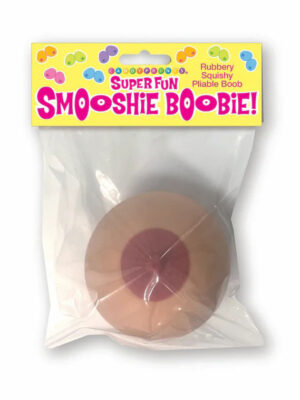 smooshy mallow boob sensory fidget toy