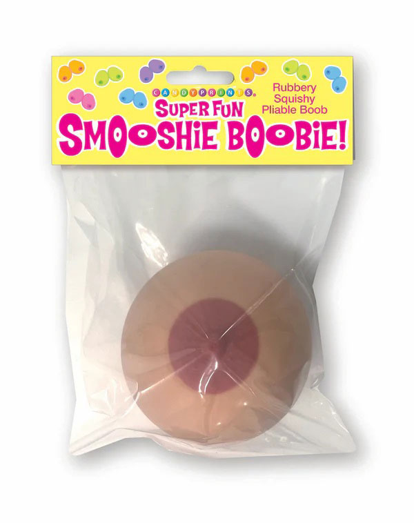 smooshy mallow boob sensory fidget toy