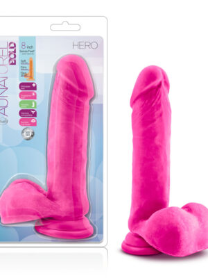 au natural bold hero 8 inch dildo pink au natural bold hero 8 inch dildo pink