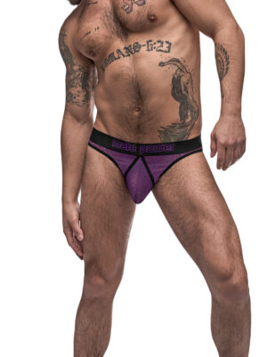 airotic mesh butt out bikini purple medium airotic mesh butt out bikini purple medium