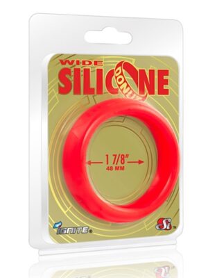 wide silicone donut red 1.88 inch diameter wide silicone donut red 1.88 inch diameter