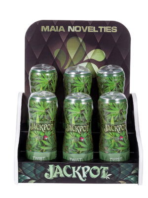 jackpot aircraft cup style male masturbator 420 series display of 6 jackpot aircraft cup style male masturbator 420 series display of 6