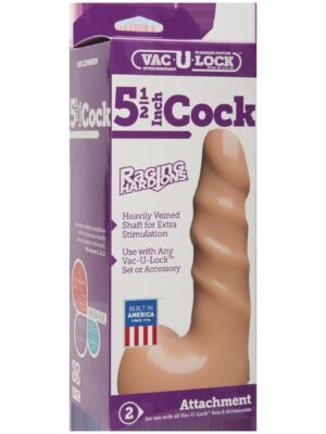 vac u lock raging hard ons 5.5 inch cock white