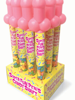 super fun penis cane display 12 count
