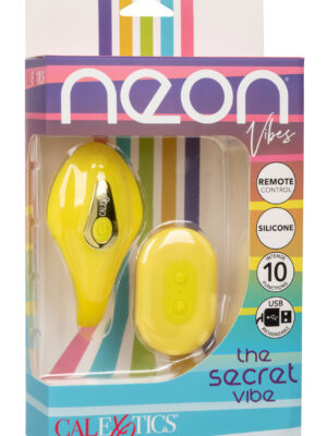 neon vibes the secret vibe yellow