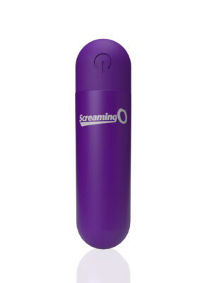 screaming o soft touch rechargeable bullet purple screaming o soft touch rechargeable bullet purple