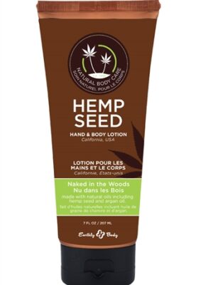 hemp seed hand and body lotion 7 fl. oz. naked in the woods