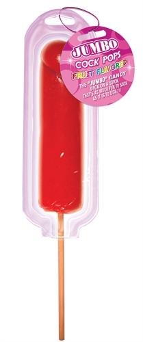 jumbo cock pops fruit flavored strawberry