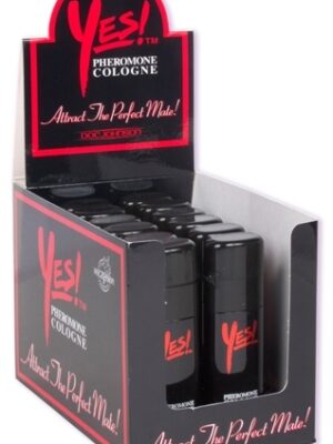 yes pheromone cologne 12 pieces display yes pheromone cologne 12 pieces display
