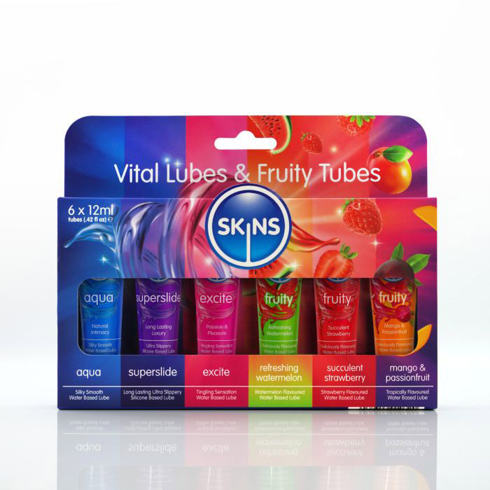 skins 12ml sampler tubes vital and fruity 6pk