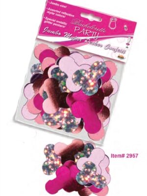 jumbo mylar pecker party confetti