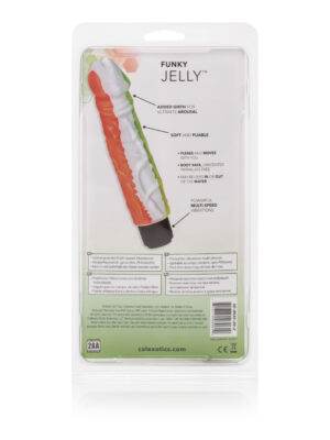 funky jelly vibe 8 inches orange/green