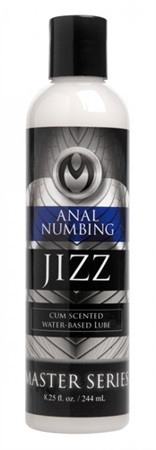 jizz cum scented anal desensitizing lube 8.25 oz