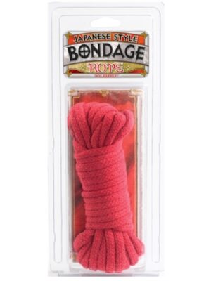 bondage rope cotton japanese style red bondage rope cotton japanese style red