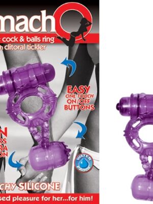 the macho double purple cock and balls the macho double purple cock and balls