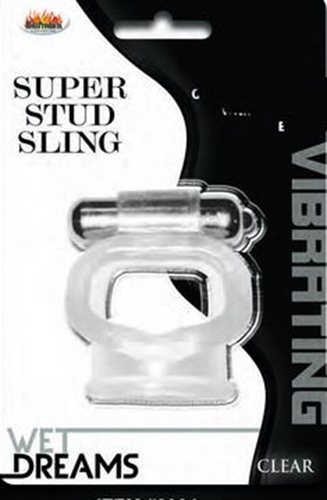 wet dreams super stud sling clear wet dreams super stud sling clear