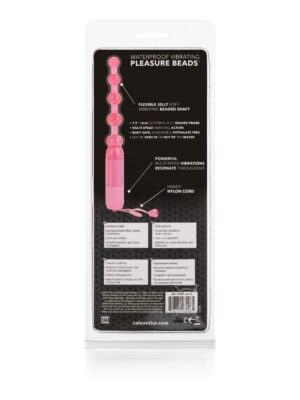 vibrating pleasure beads pink
