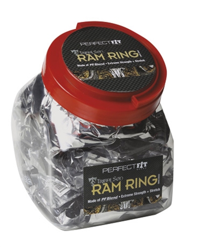 ram ring 50 count fishbowl black ram ring 50 count fishbowl black