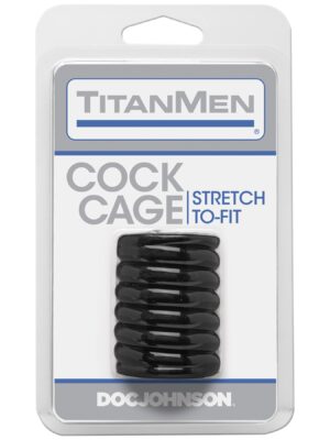 titanmen cock cage black titanmen cock cage black