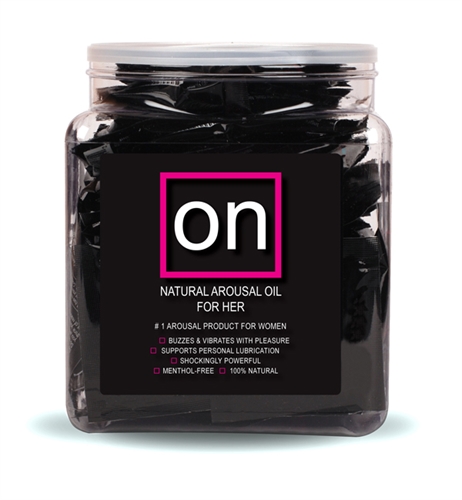 on natural arousal oil original 75 piece fishbowl 0.3ml ampoules