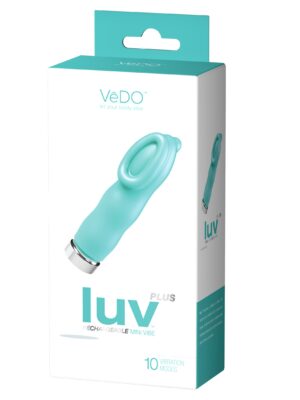 luv plus rechargeable mini vibe tease me turquoise