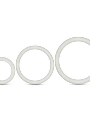 performance vs4 pure premium silicone cockring set white