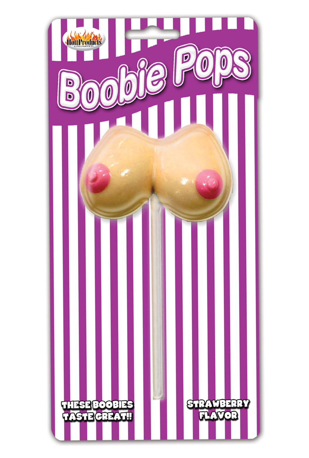 boobie pops strawberry