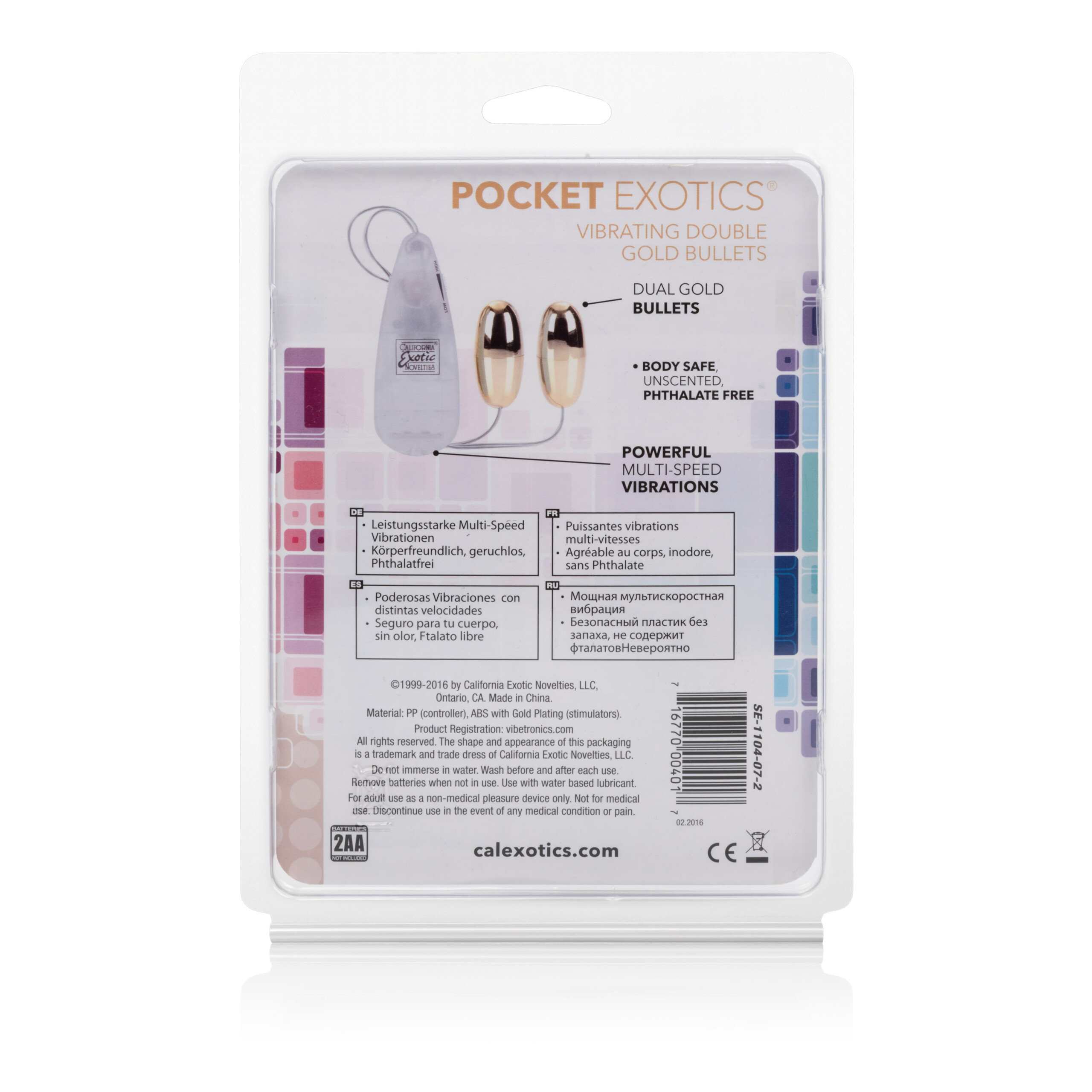 pocket exotics double gold bullet