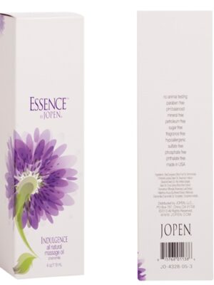 essence indulgence all natural massage oil yuzu 4 fl. oz.
